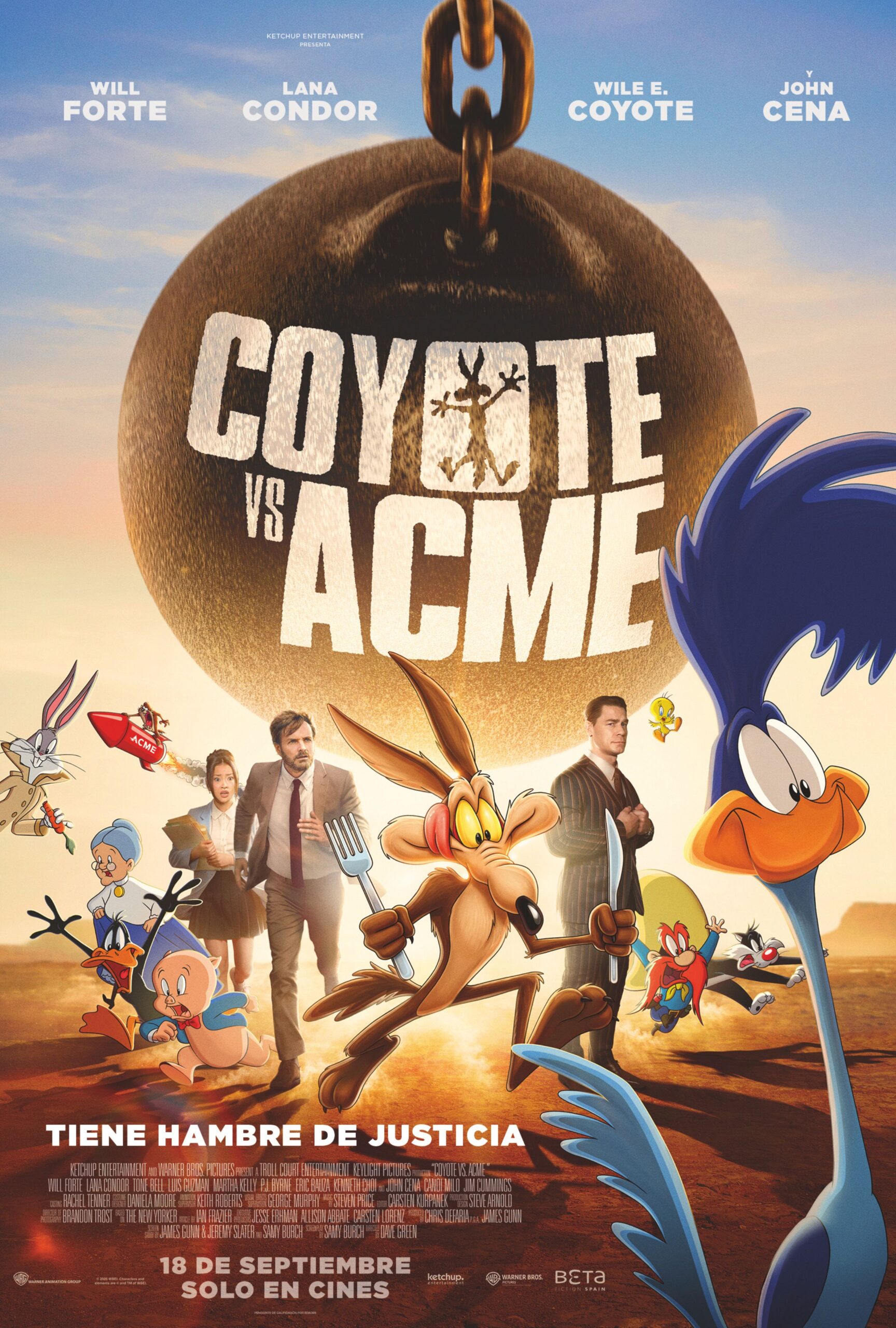 Póster de Coyote vs Acme